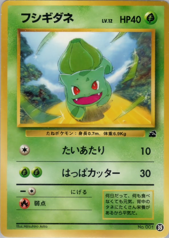 PSA10 フシギダネ イントロパック 旧裏面 ポケモンカードボックスパックシングルシングル